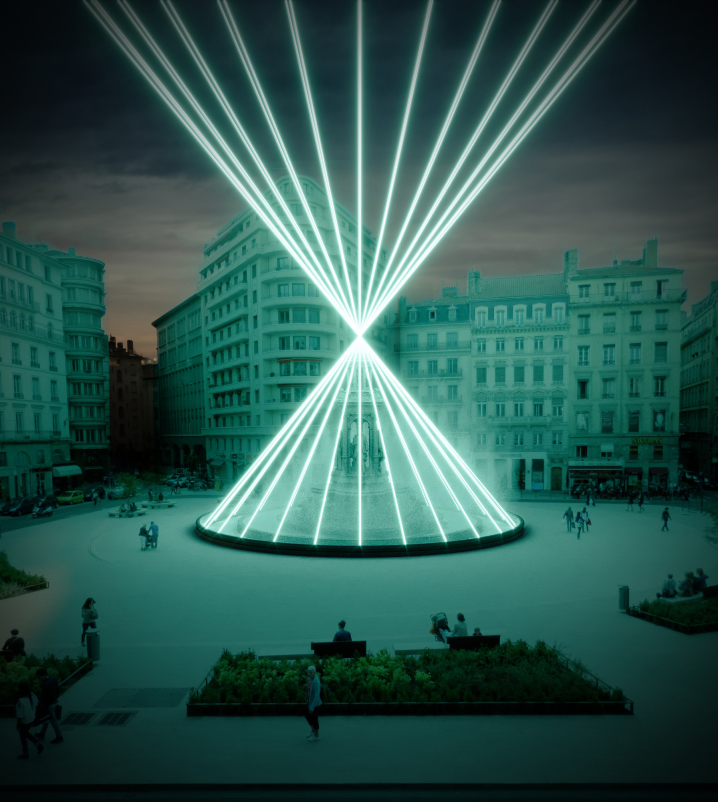 Sogelym Dixence - The Lighting Festival in Lyon