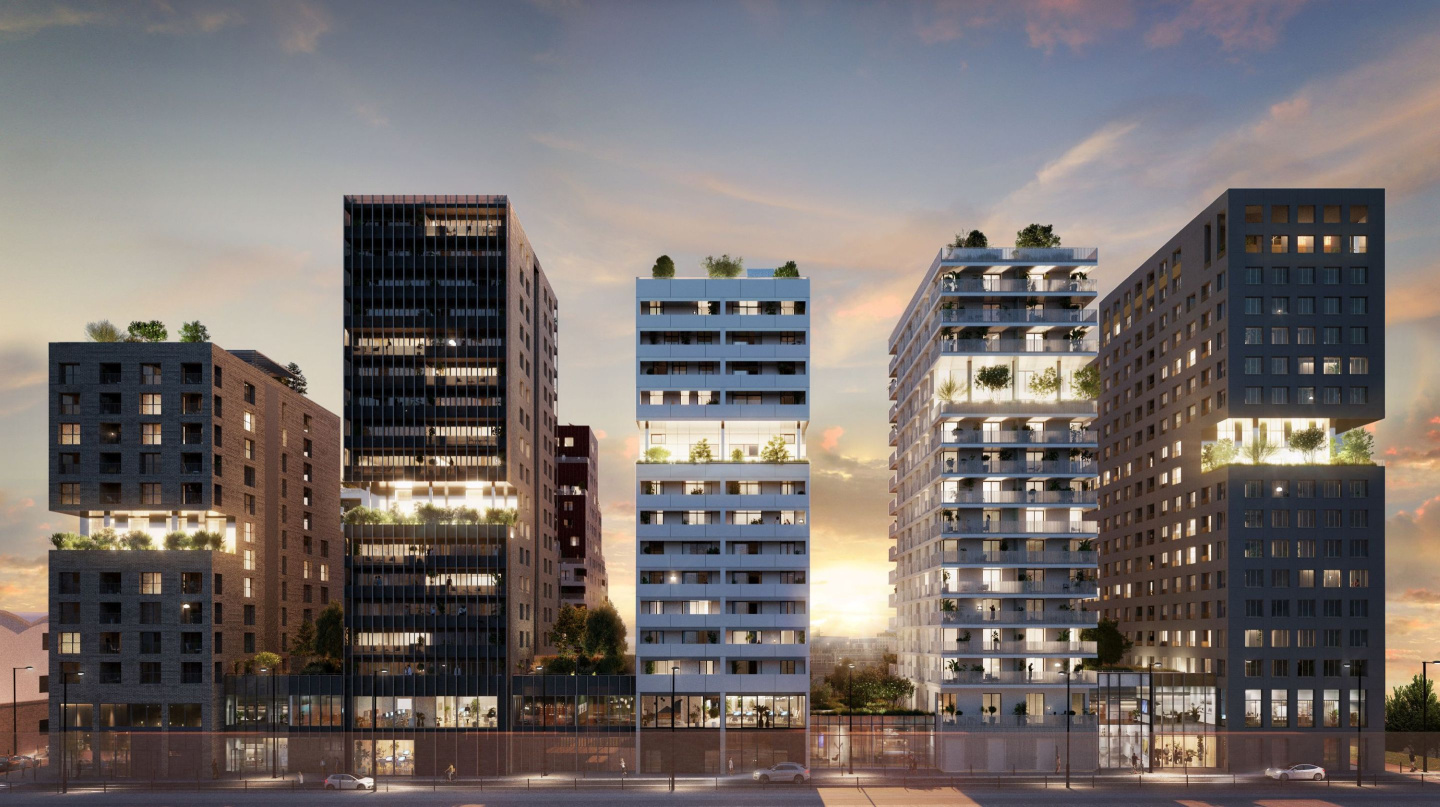 Sogelym Dixence - L'une des plus grandes opérations en France de logements en BRS