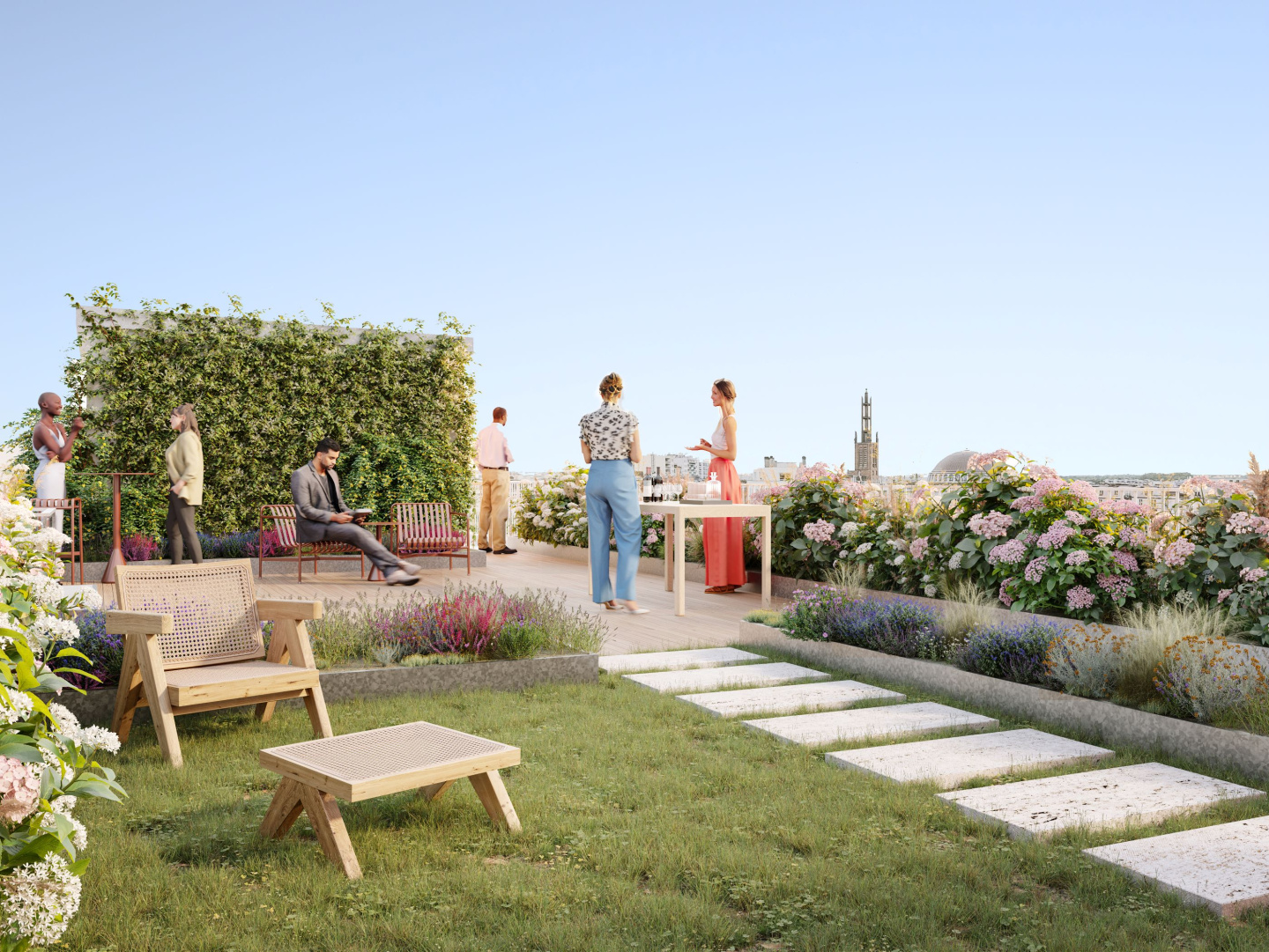 Sogelym Dixence - Lancement du chantier de Clairière